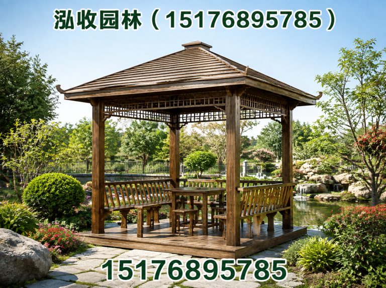安庆塑木地板展示图